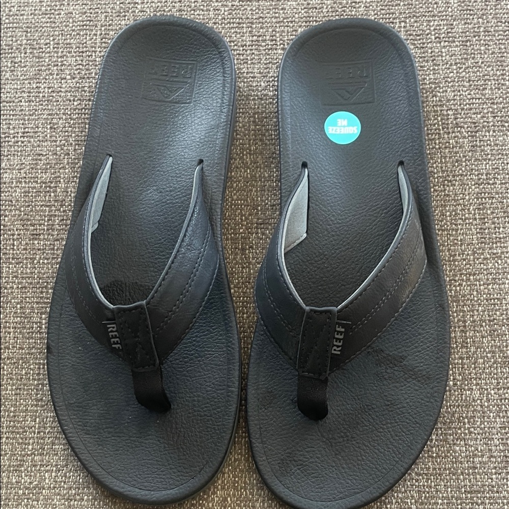 Reef Charcoal Sandals